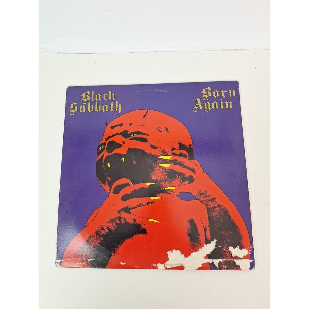 Born Again Black Sabbath LP Vinyl 1983 Warner Bros 23978-1 England-VG/VG+ - Picture 1 of 16